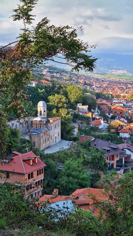 View of the church of the holy saviour, Prizren, Kosovo