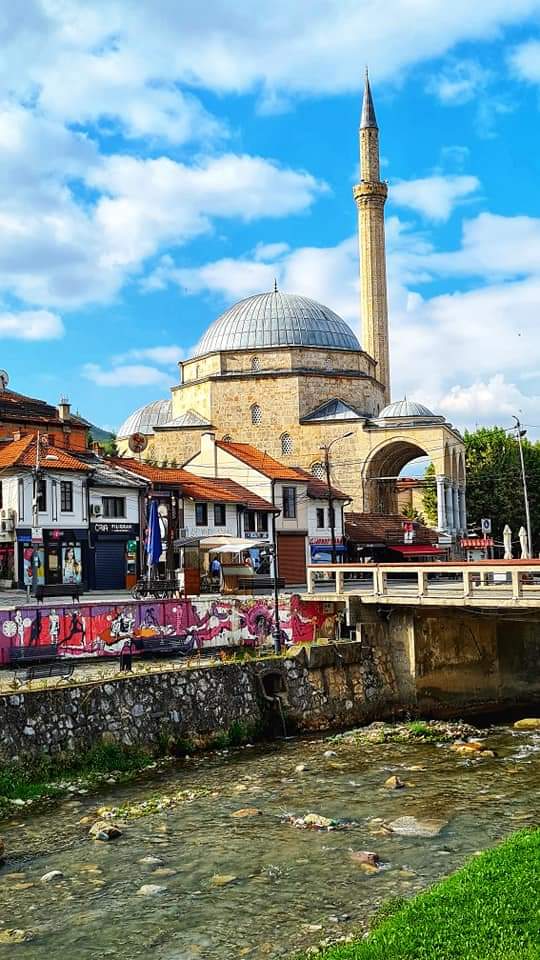 The Sinan Pasha Mosque in Prizren, Kosovo