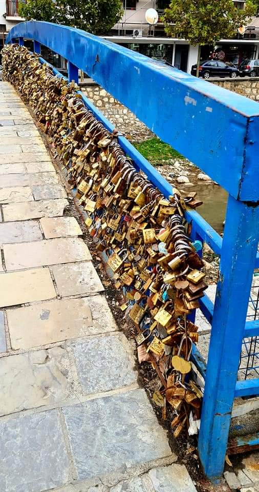 Bridge of locks, Prizren, Kosovo