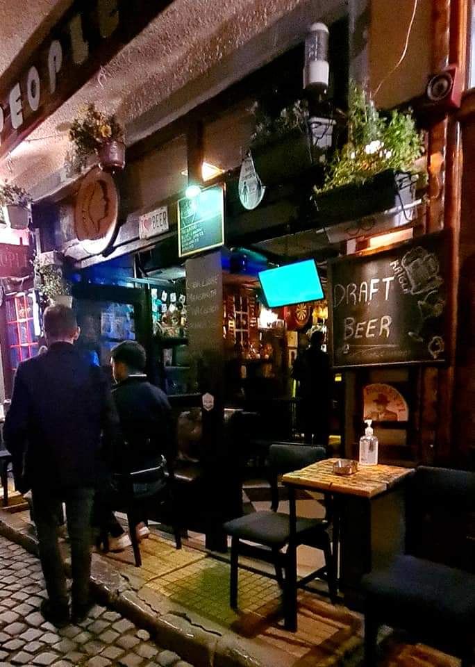 Great bar in Prizren, Kosovo