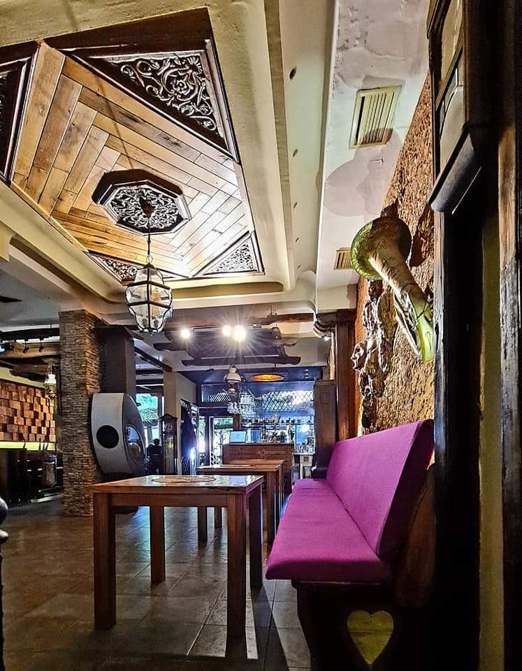 Inside Art Design restaurant Peja