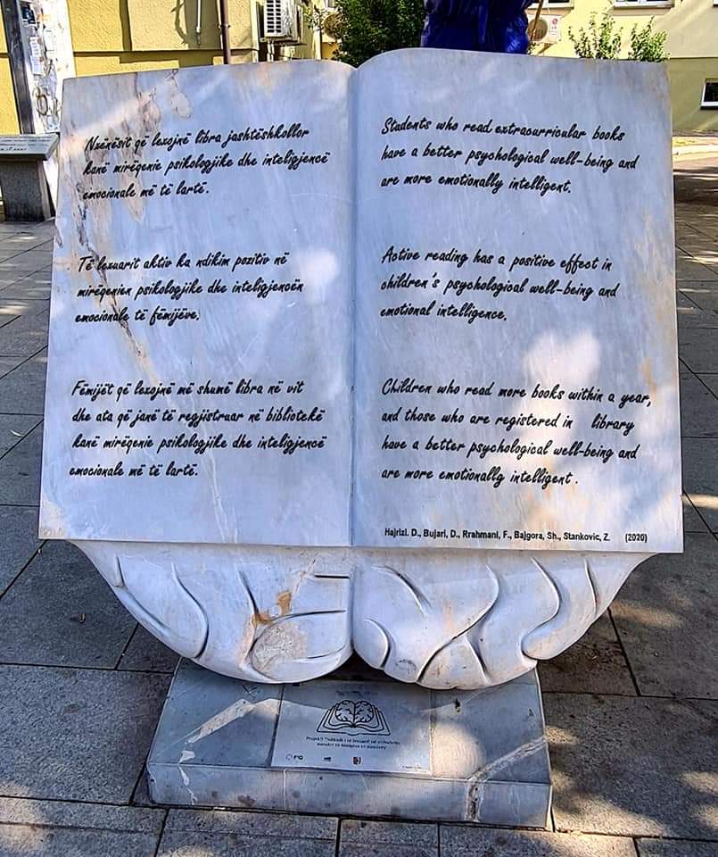 Lovely message in Pristina, Kosovo
