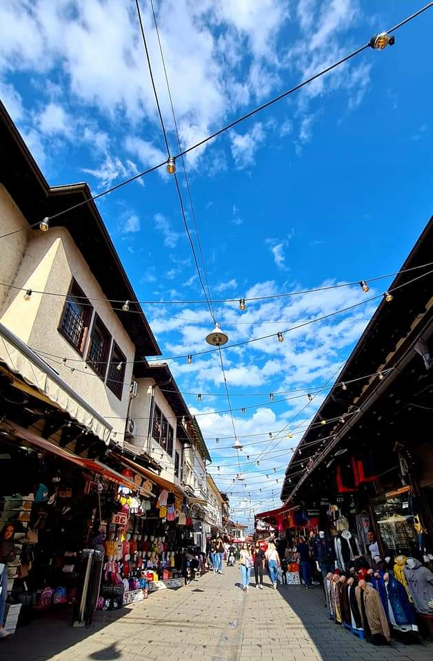 The bazaar in Peja