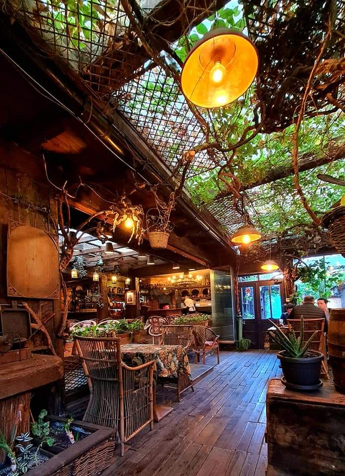The Liburnia restaurant in Pristina, Kosovo