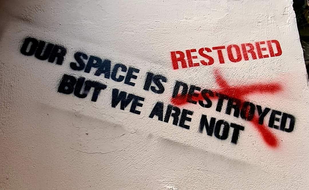 Graffiti in Beirut Lebanon