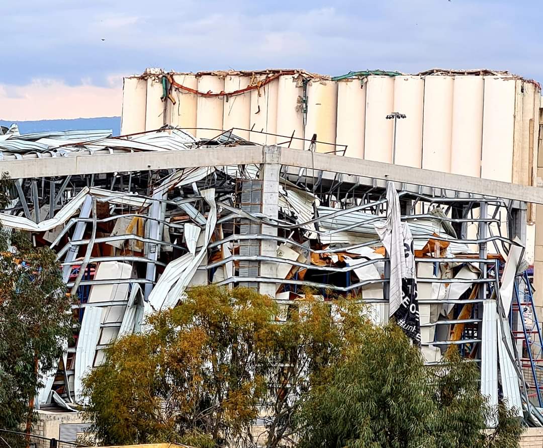 Damage caused by the explosion in Beirut, Lebanon