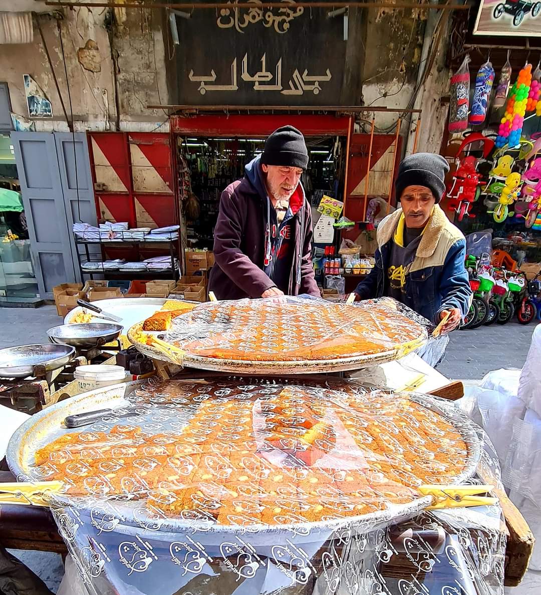 Local food sellers in the Lebanon