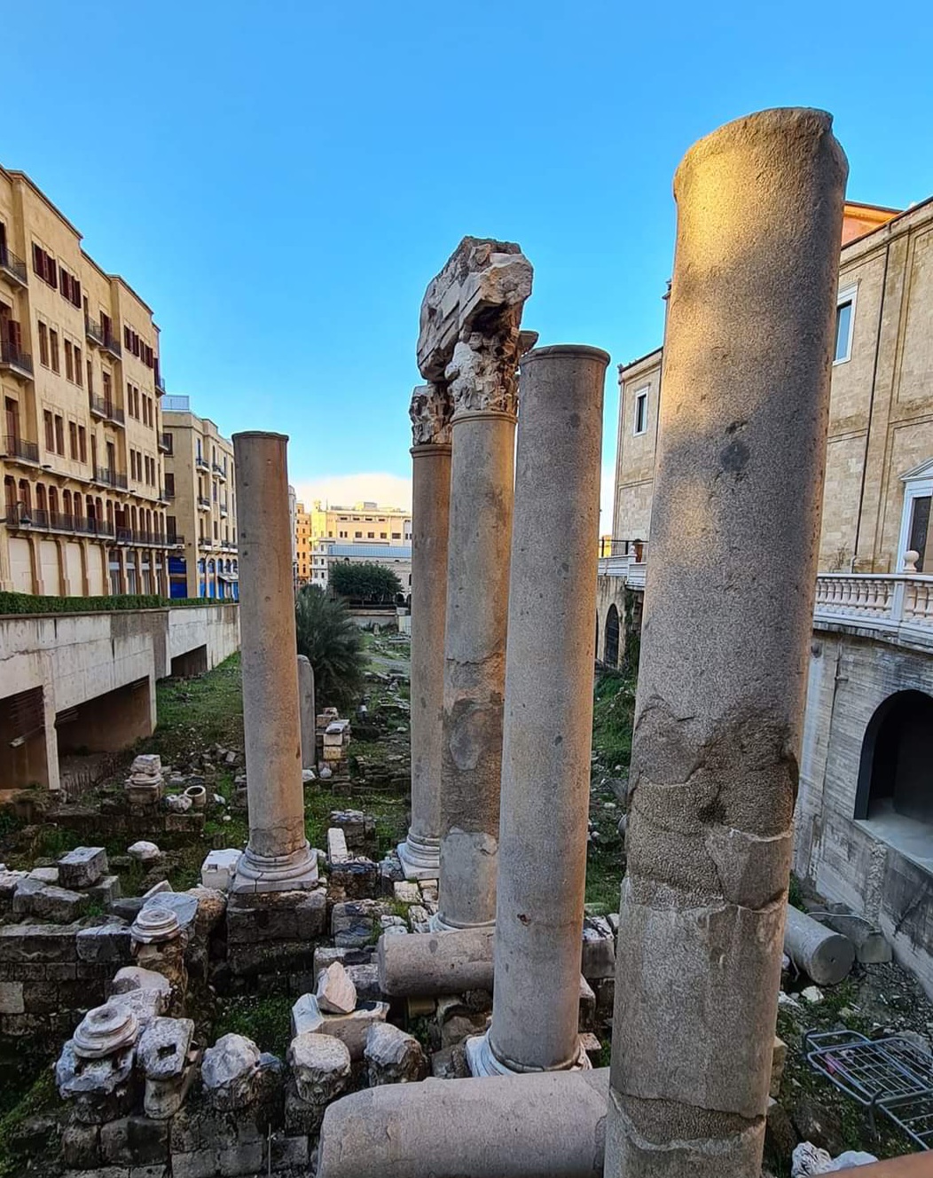 Roman ruins Beirut, Lebanon