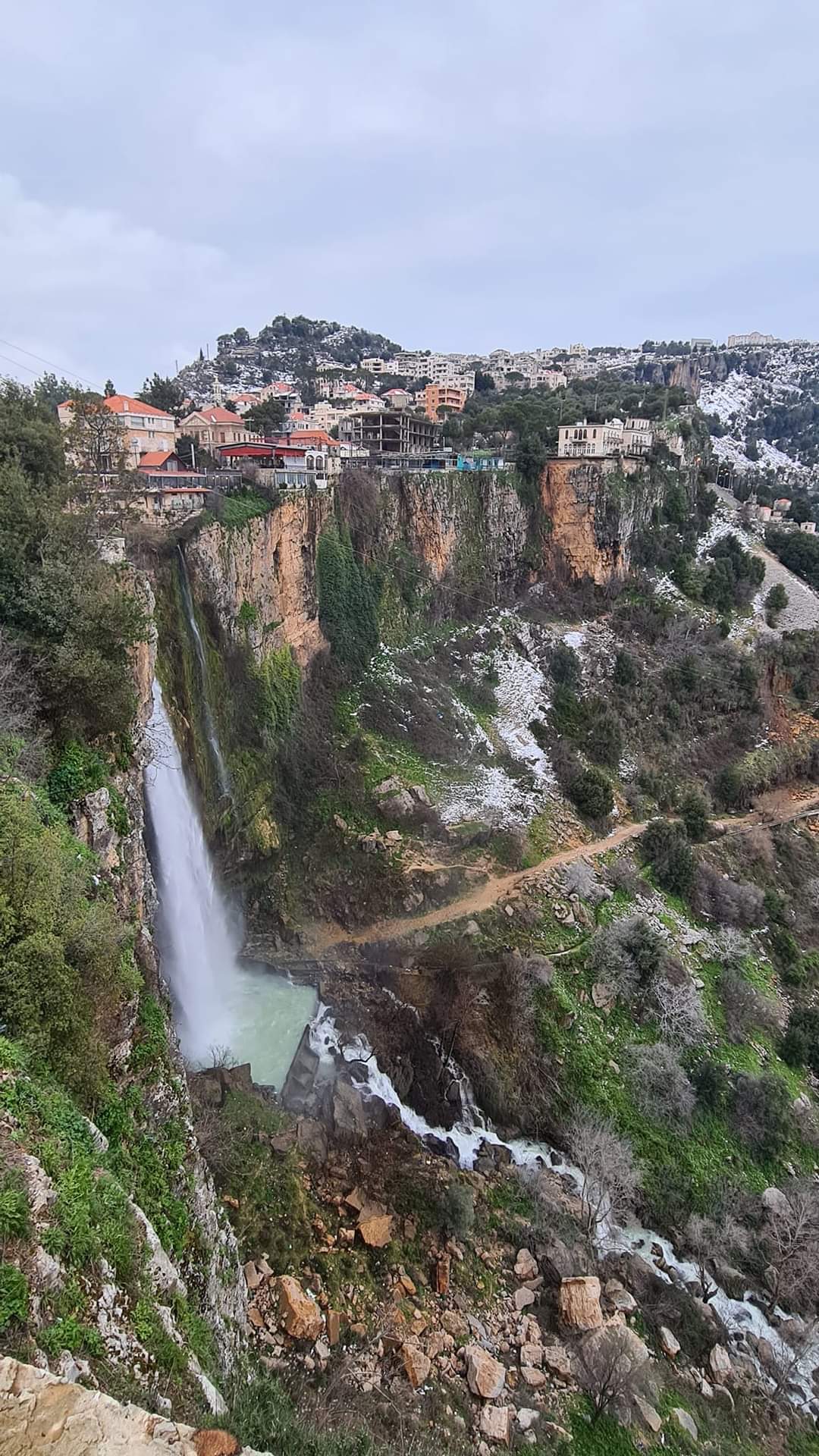 Wonderful waterfall in Lebanon