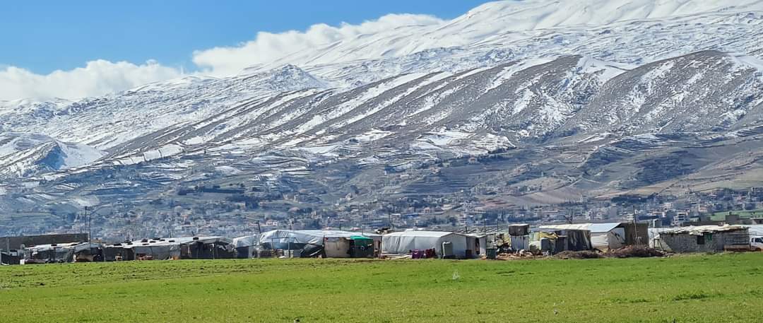 Refugee camp in the Lebanon
