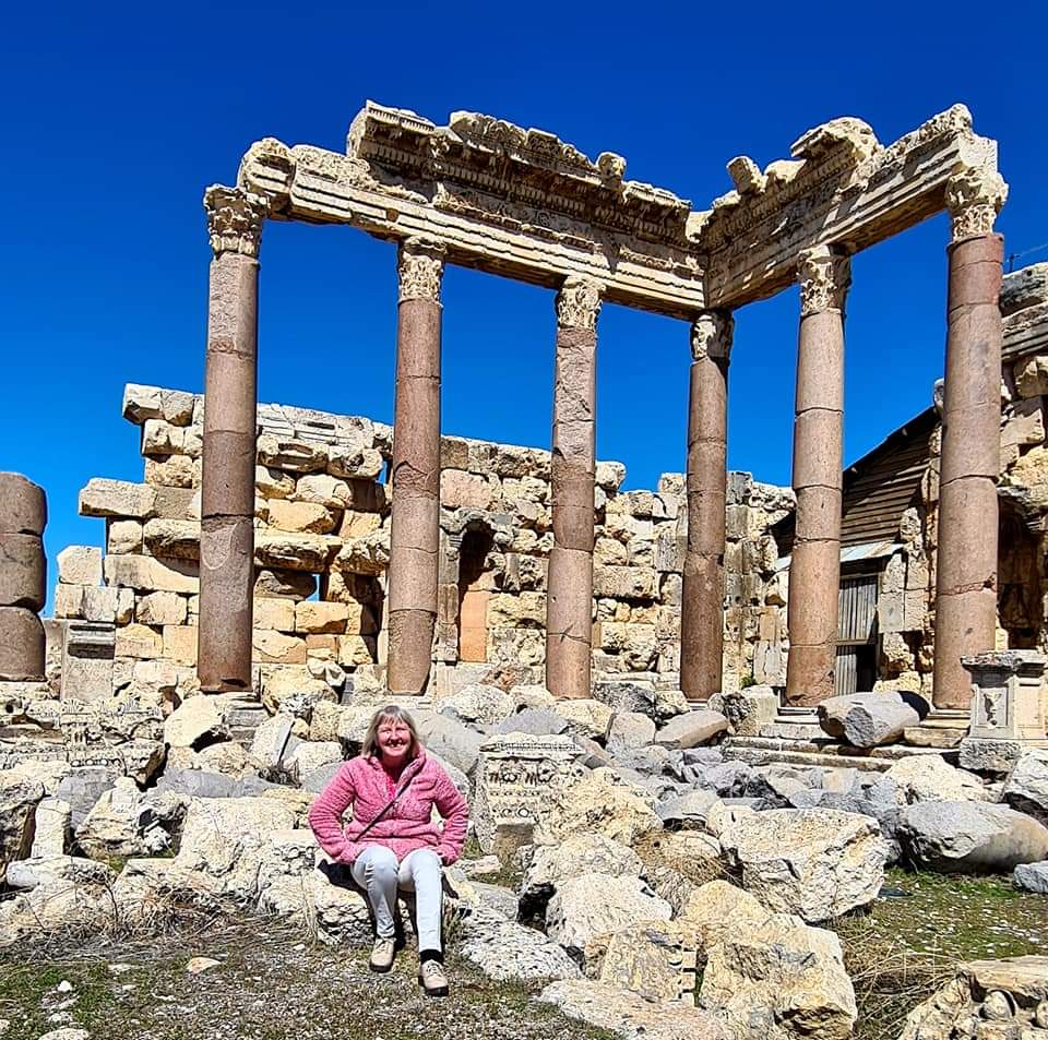 Me at Baalbek world heritage site
