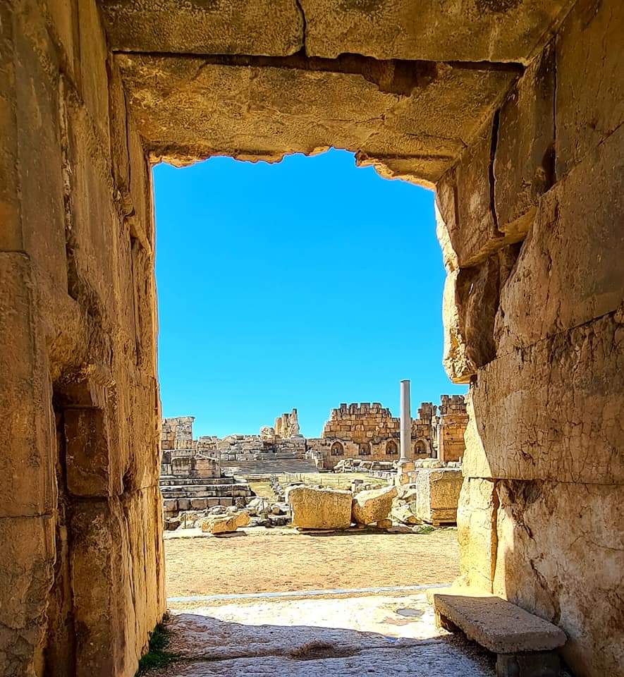 Entering Baalbek Lebanon