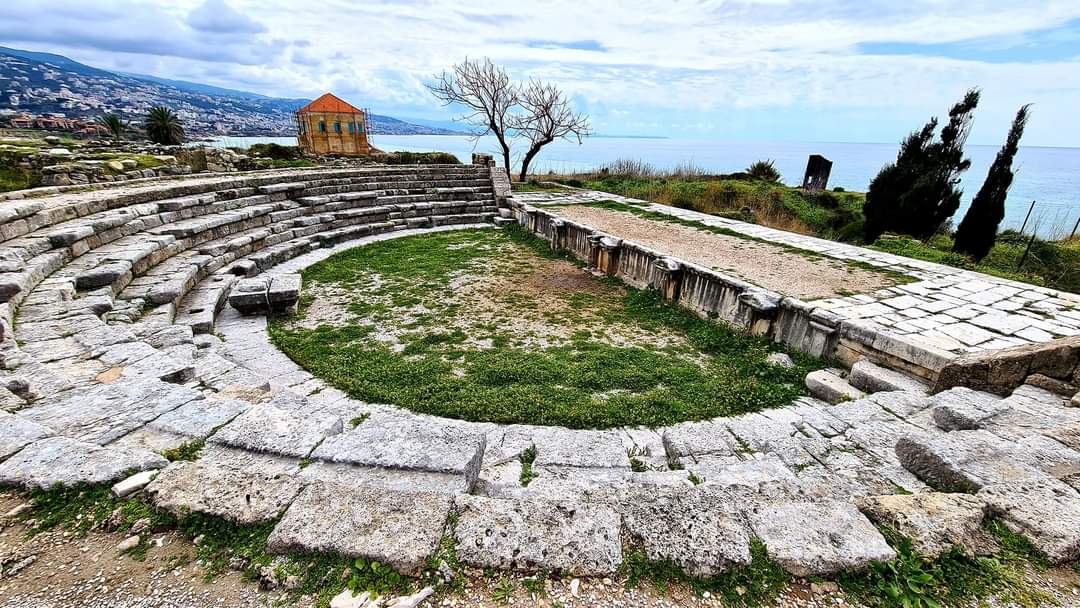The Roman amphitheatre at Byblos, Lebanon
