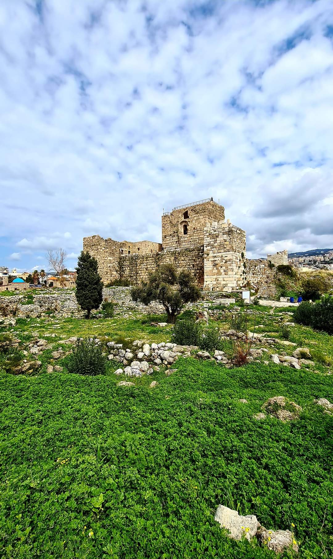 Crusader castle Byblos Lebanon
