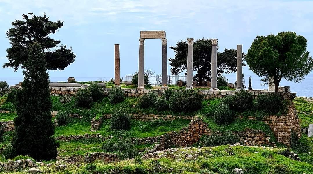 Roman ruins in Byblos, Lebanon