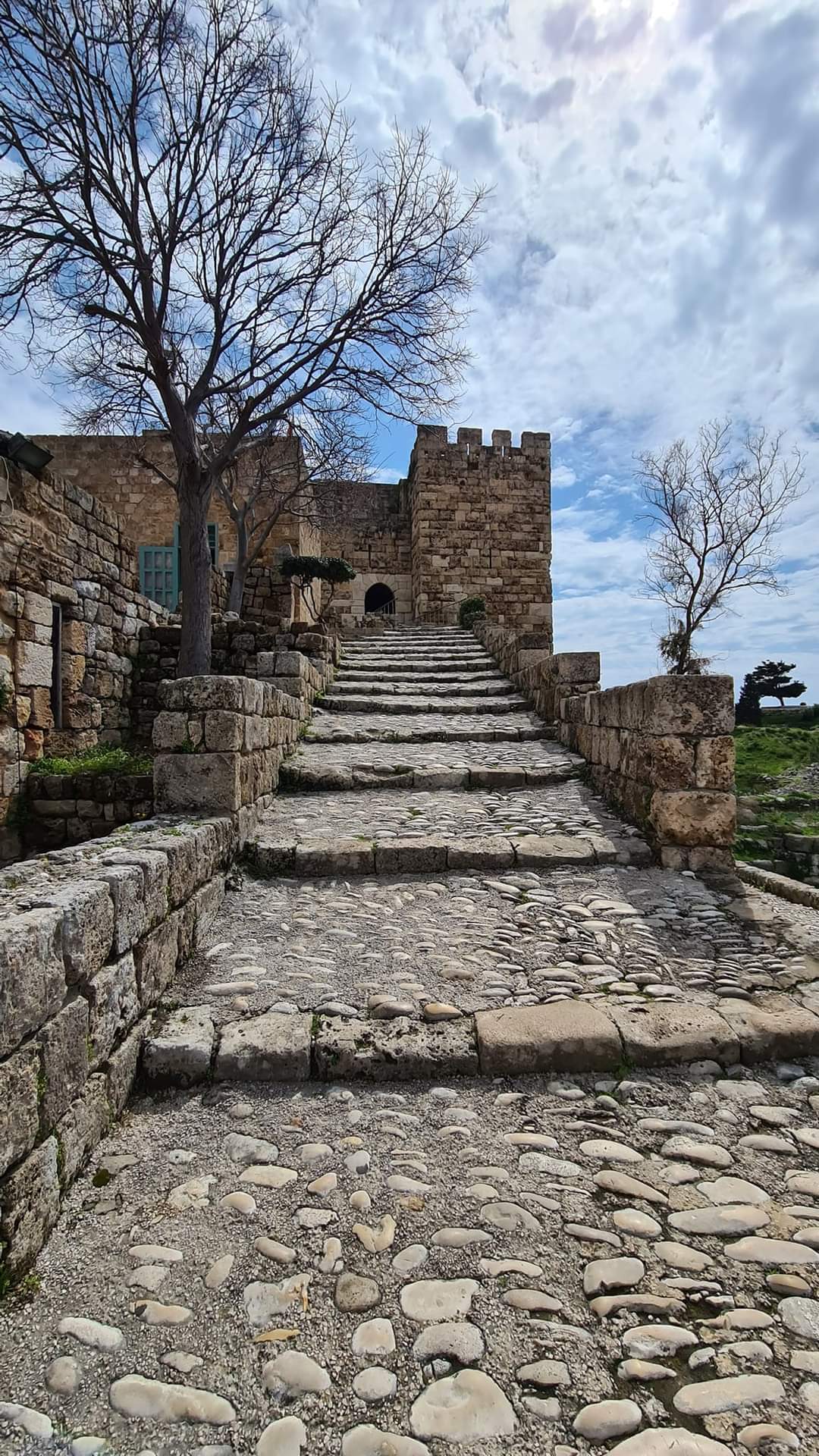 Entrance to Byblos crusader castle