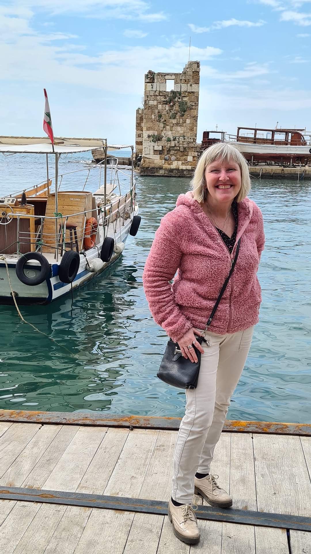 Me at Byblos port Lebanon