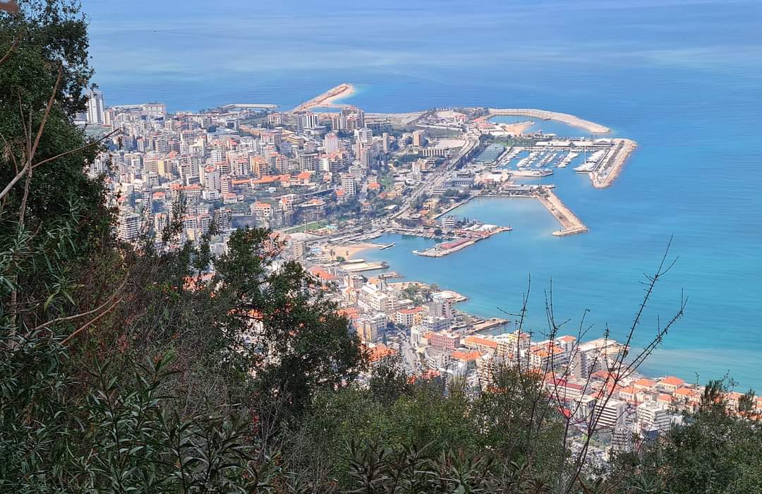 View from Harissa, Lebanon
