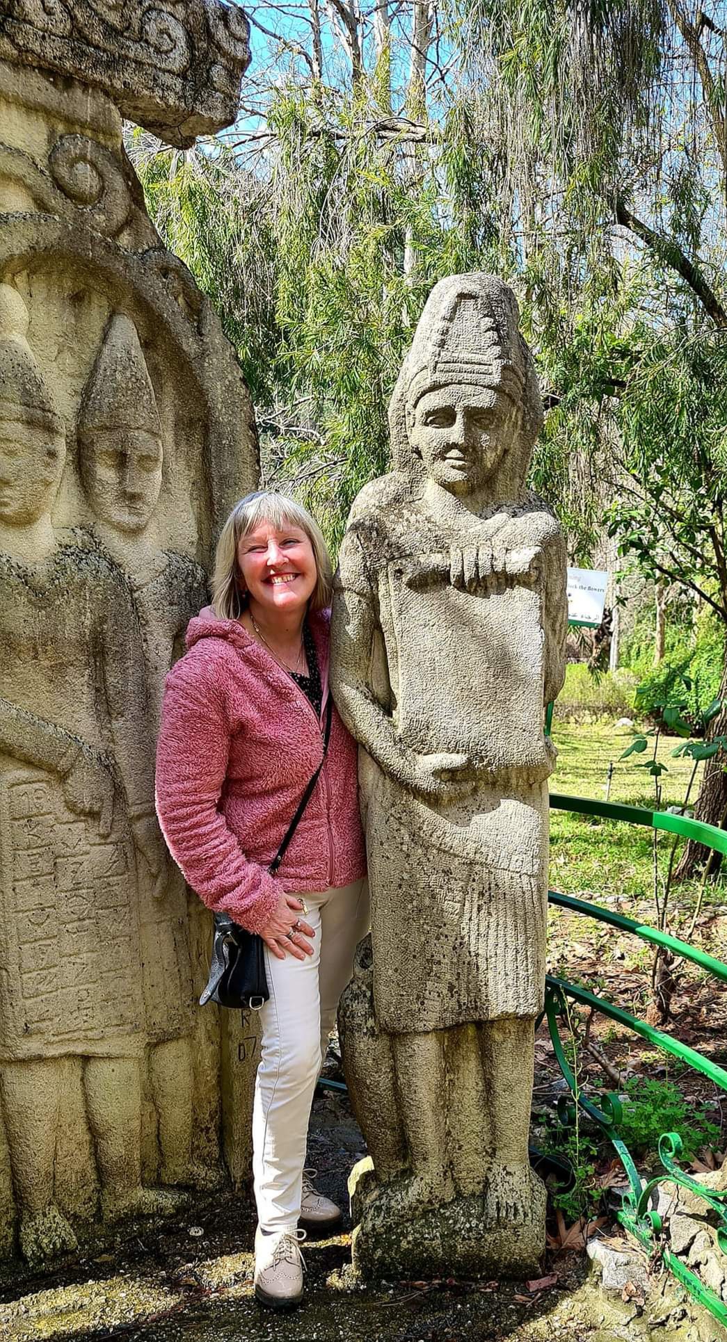 Me at Jeita grotto in Lebanon