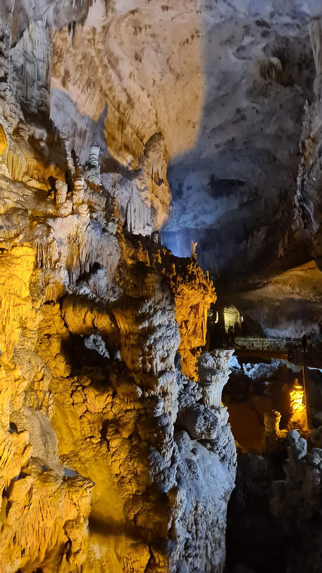 Inside Jeita grotto Lebanon