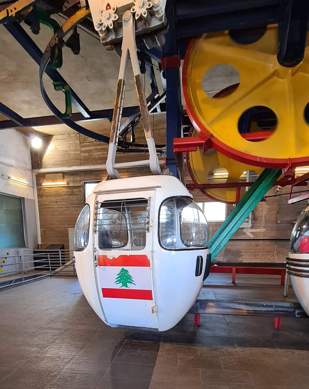 Cable car Harisa, Lebanon
