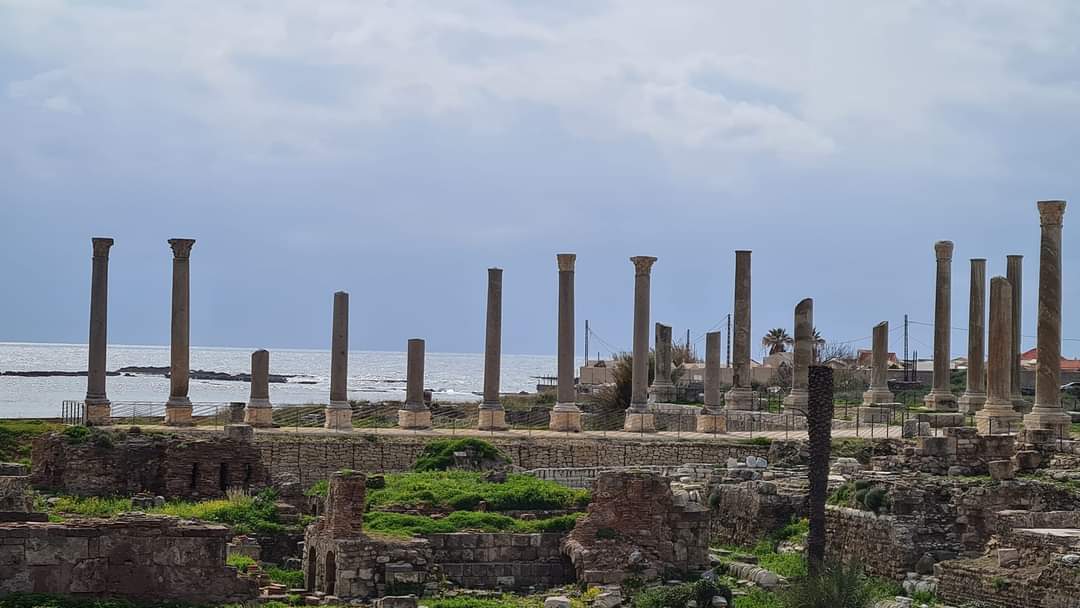 Al-mina ruins Tyre Lebanon