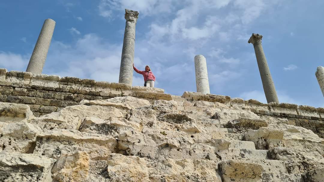 On top of the world Tyre hippodrome Lebanon