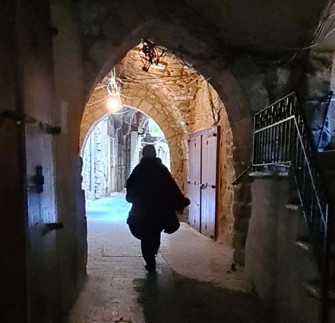 Old alleyway in Sidon, Lebanon
