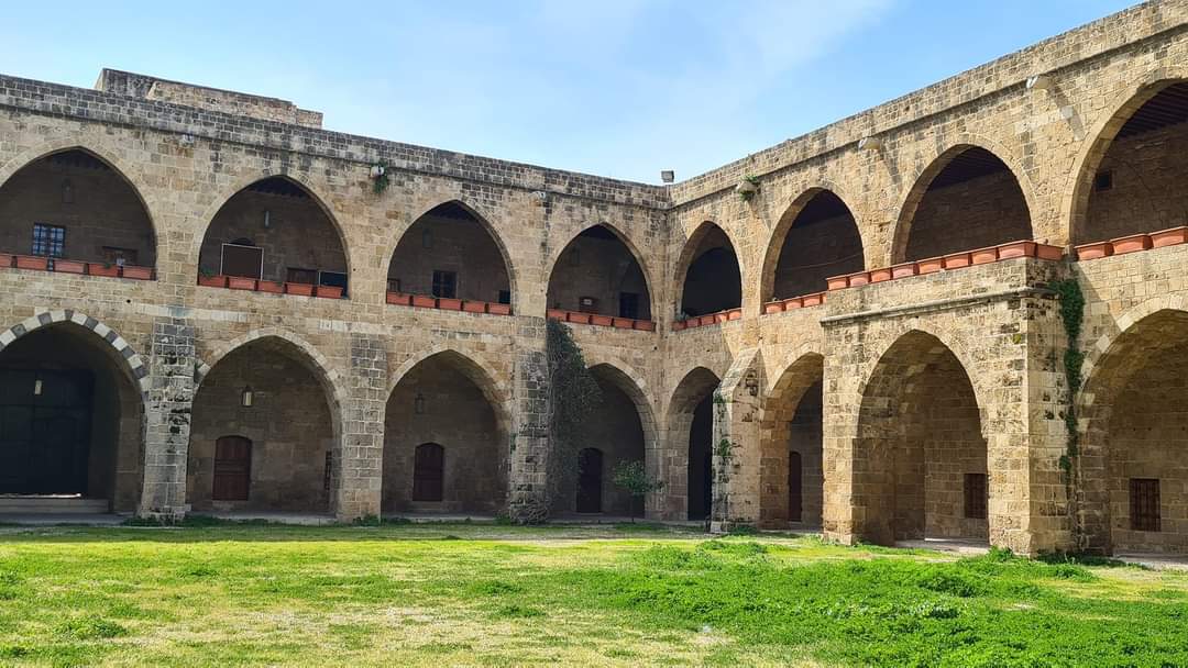 Caravan serai in Sidon, Lebanon