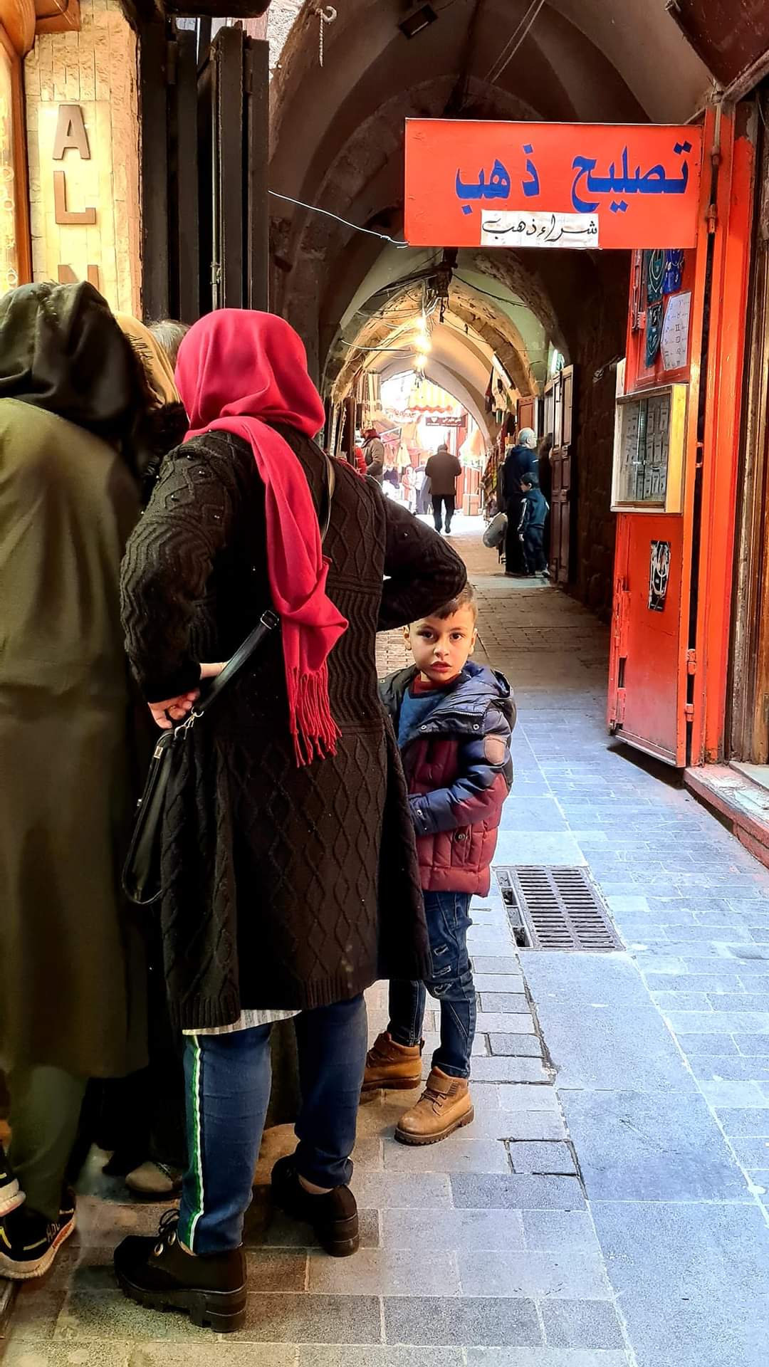 Sidon ancient souk in Lebanon