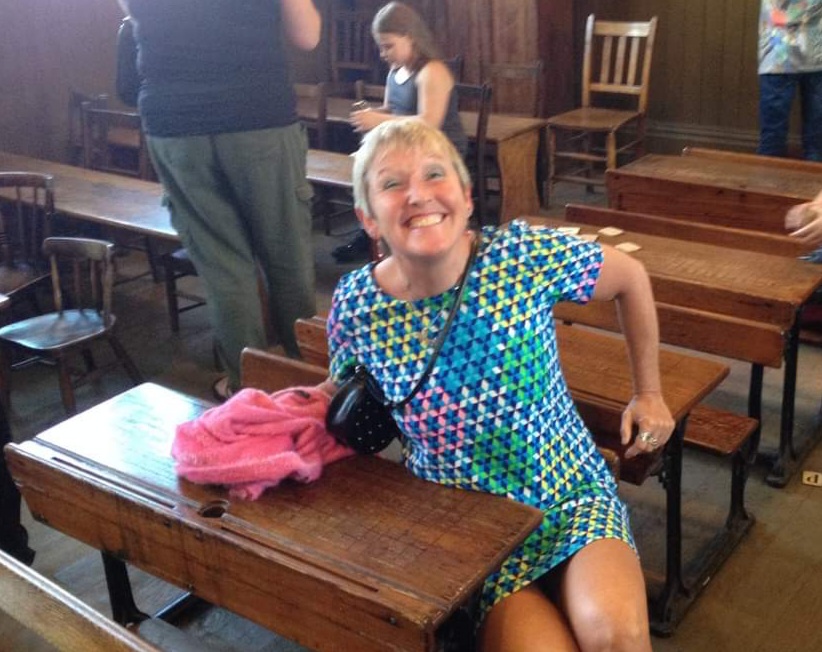 Back to school at Beamish museam in Durham, United Kingdom