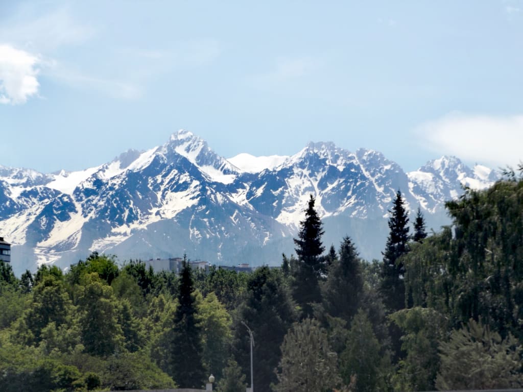 Mountains in Kazakhstan