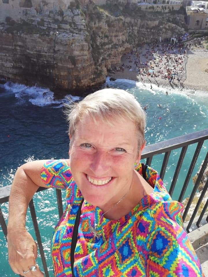 Me at Polignano a Mare, Puglia