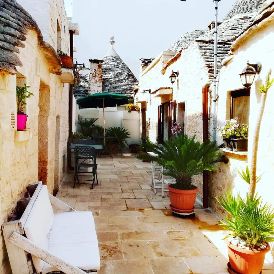 My street in Alberobello, Puglia, Italy