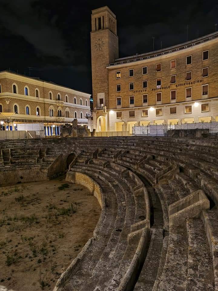 Amphitheatre in Puglia, Italy