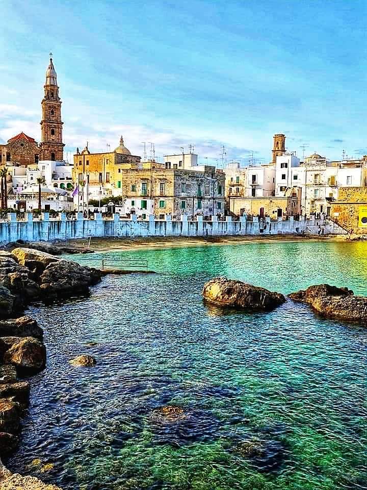 Old town beach Monopoli, Puglia, Italy