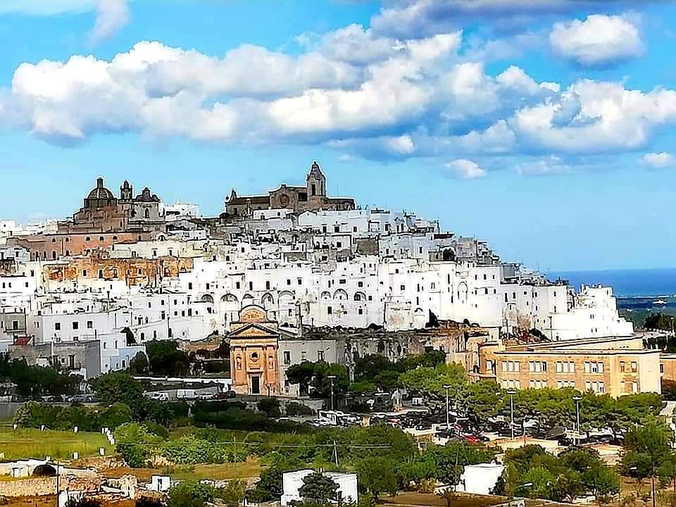 A view of Ostuni, Puglia, Italy