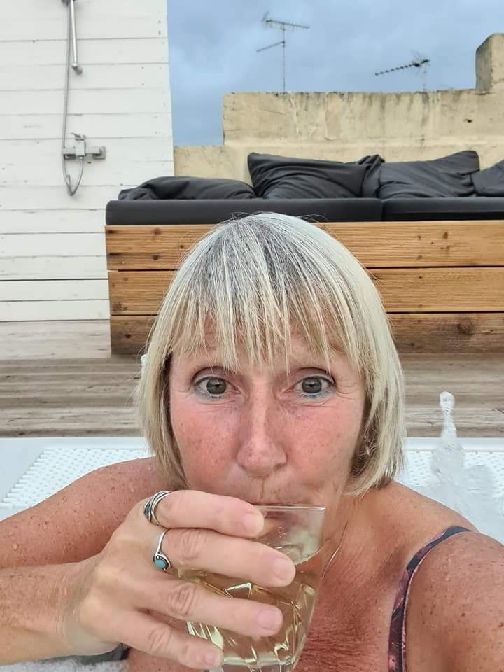 My hotel hottub in Lecce, Puglia, Italy