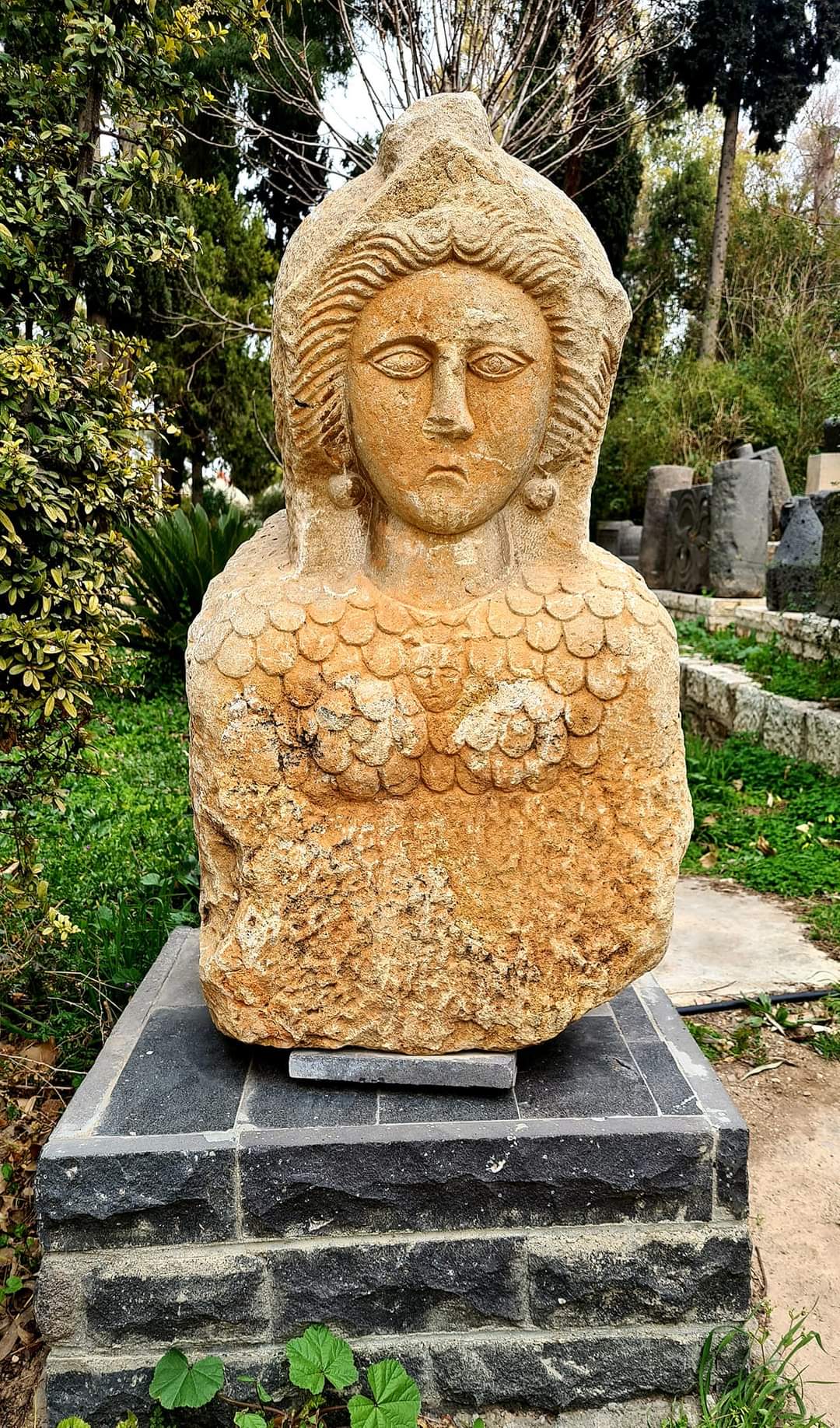 A statue in the National Museum of Damascus, Syria