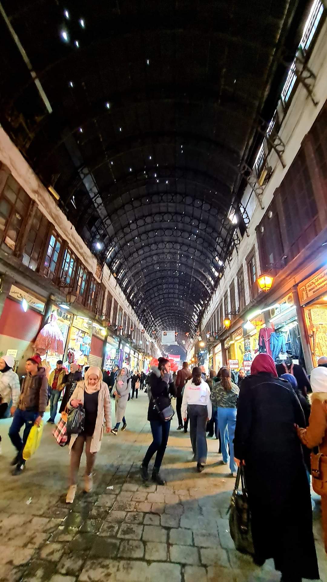 Inside Souk-al-Hamidiyeh in Damascus, Syria