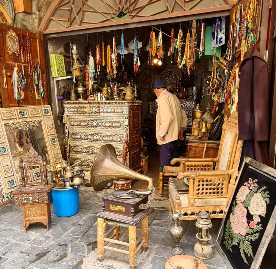 An old shop in Damascus, Syria
