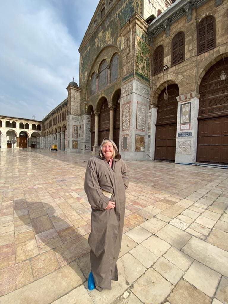 Me at Omayad mosque, Damascus, Syria