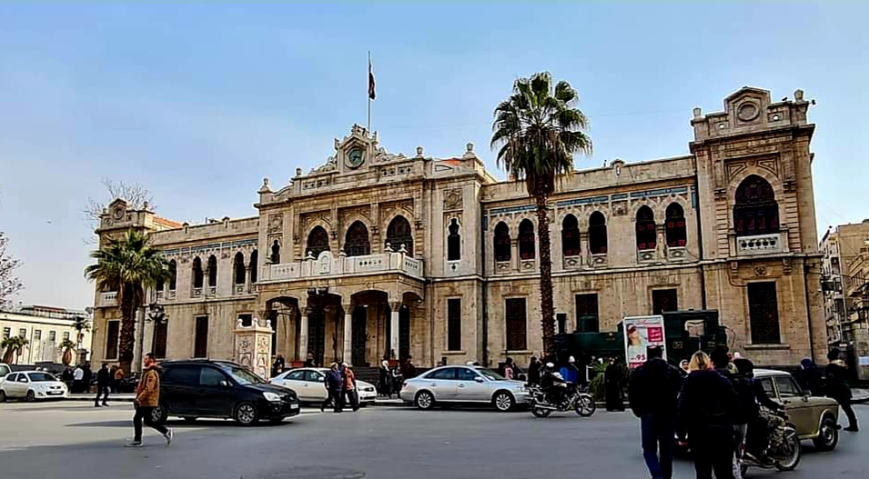 Hejaz railway station in Damascus, Syria
