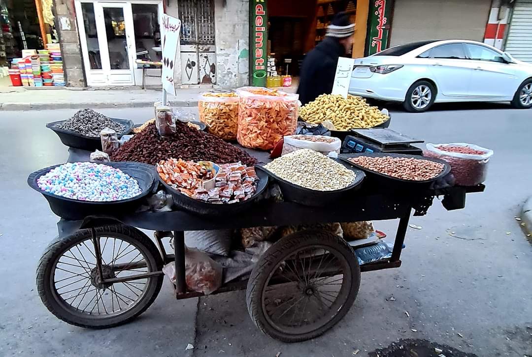 A mobile shop, Aleppo, Syria