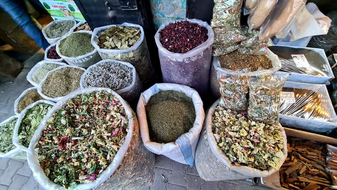 Herbs and spices, Aleppo, Syria