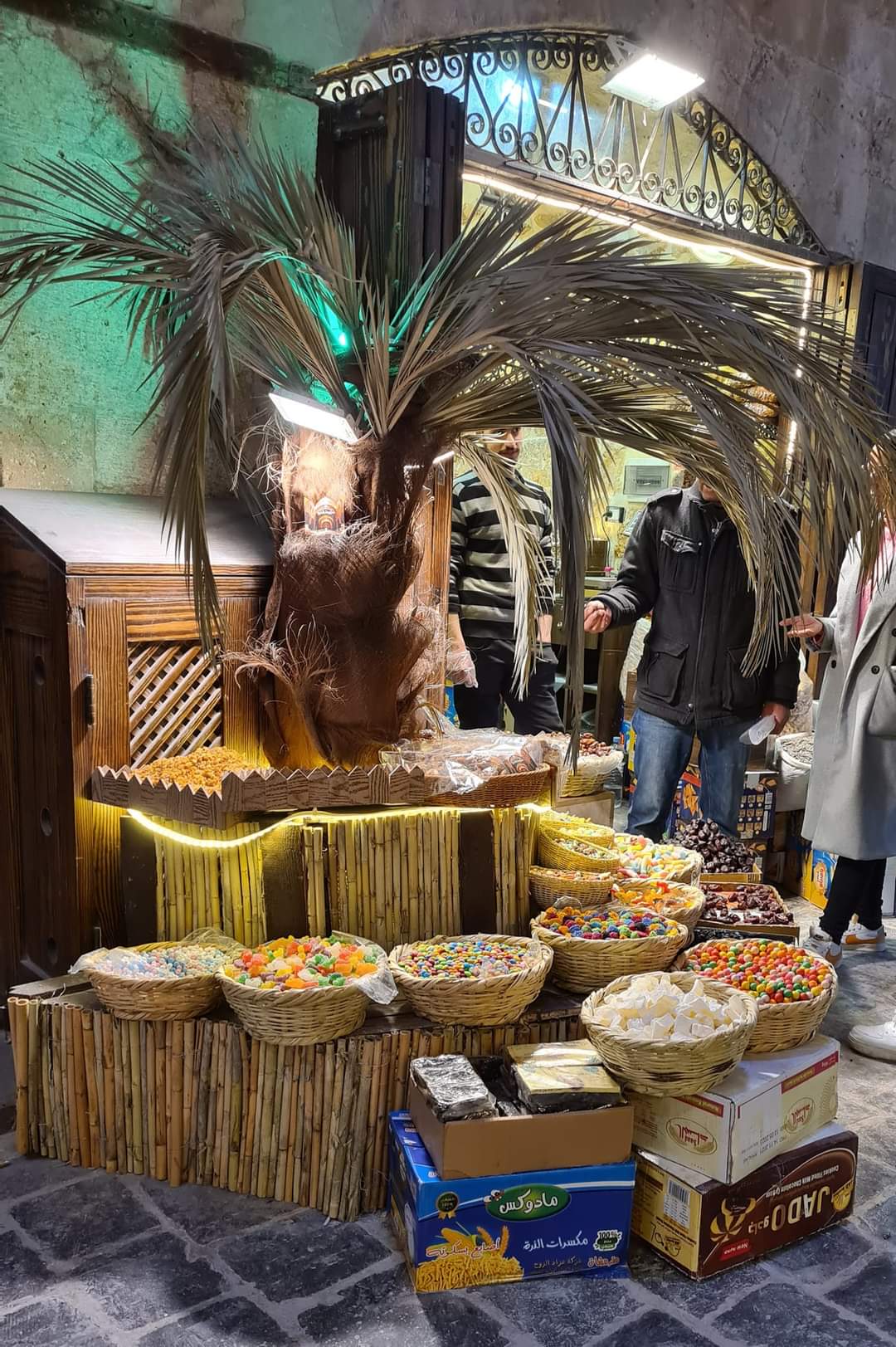 The new souk in Aleppo, Syria