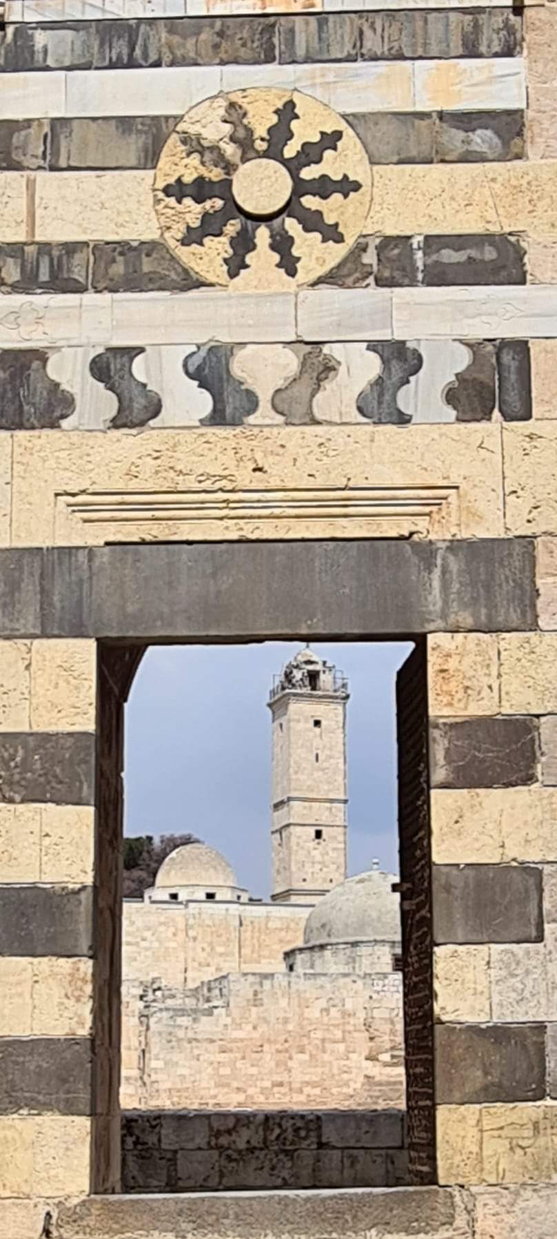 Inside Aleppo citadel, Syria