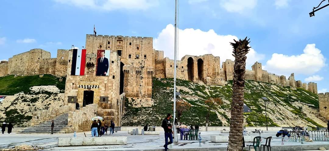 Aleppo fortress in Syria