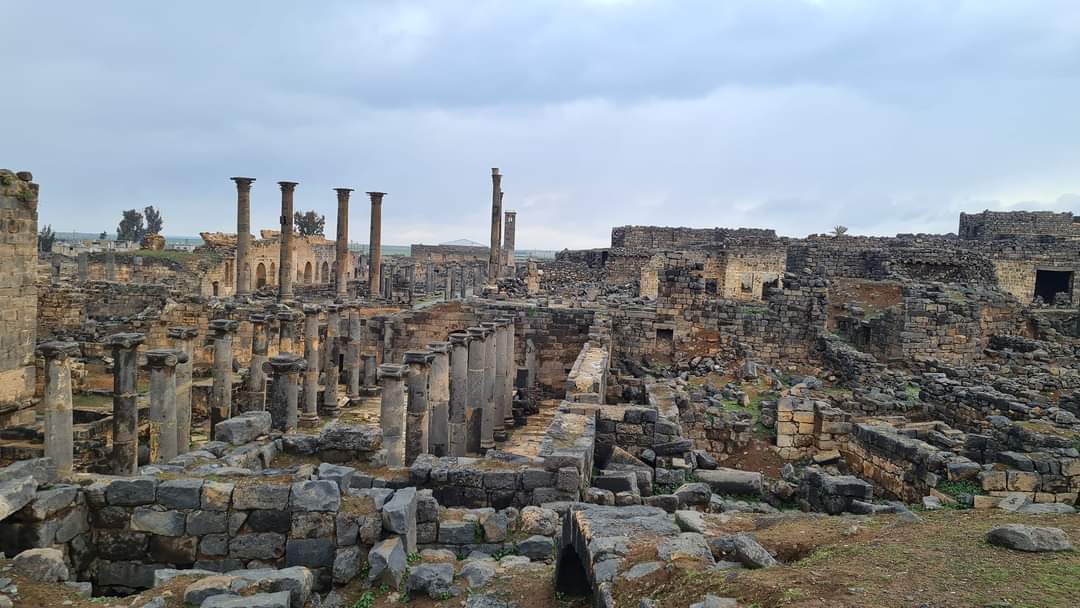Roman ruins in Bosra, Syria