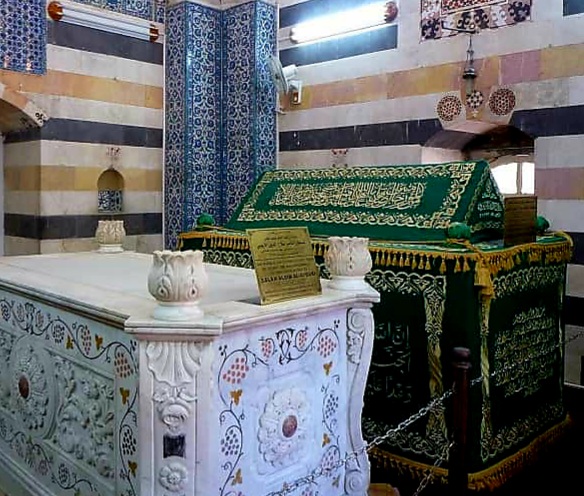 Saladin's tomb in Damascus, Syria